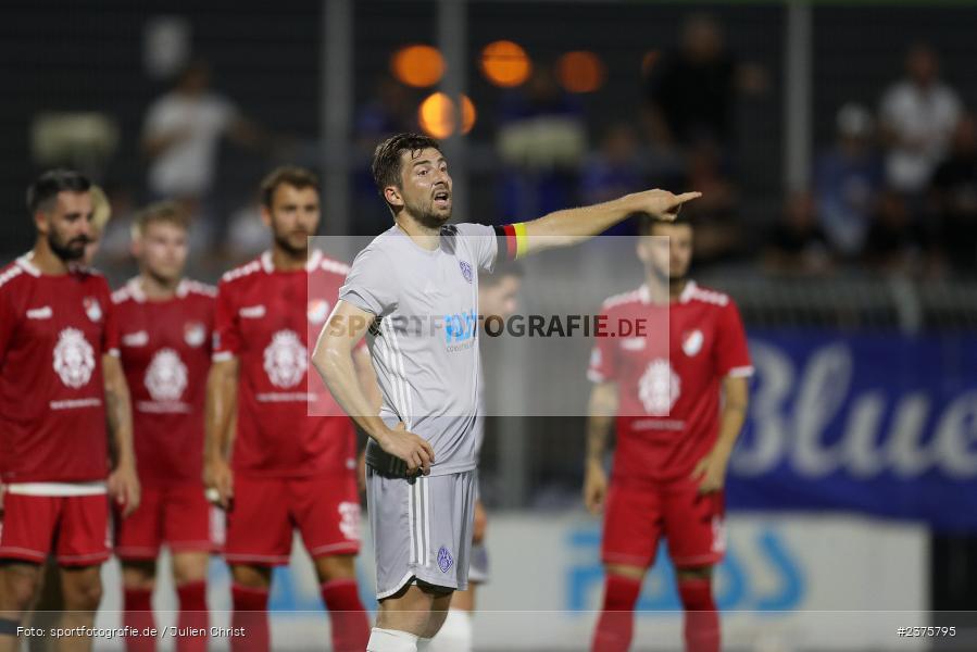 Benjamin Baier, Stadion am Schönbusch, Aschaffenburg, 25.08.2023, sport, action, BFV, Fussball, Saison 2023/2024, 6. Spieltag, Regionalliga Bayern, TGM, SVA, Türkgücü München, SV Viktoria Aschaffenburg - Bild-ID: 2375795