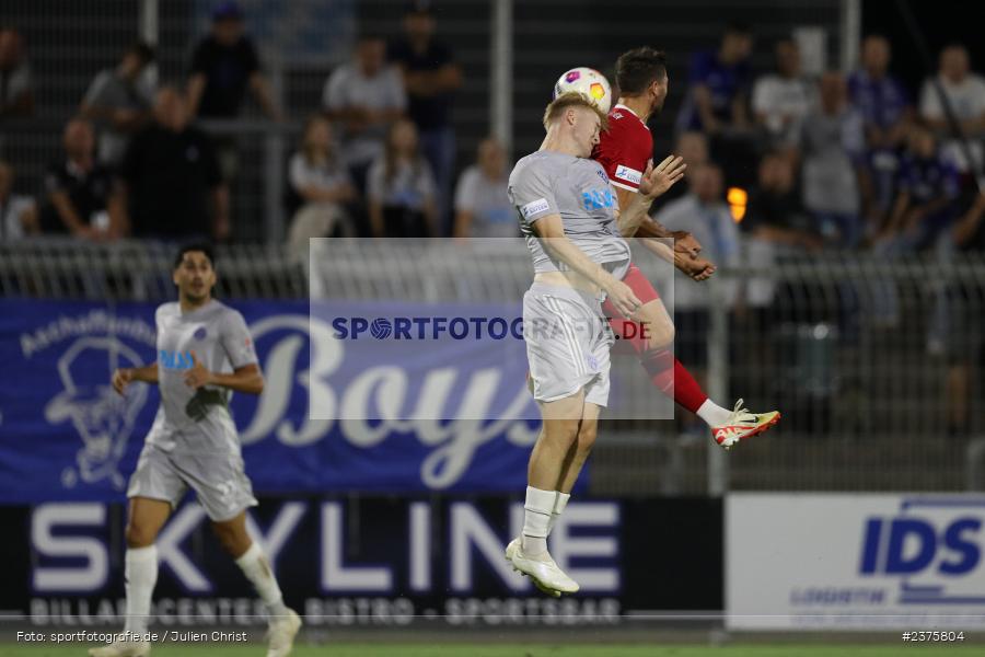Jan-Philipp Stein, Stadion am Schönbusch, Aschaffenburg, 25.08.2023, sport, action, BFV, Fussball, Saison 2023/2024, 6. Spieltag, Regionalliga Bayern, TGM, SVA, Türkgücü München, SV Viktoria Aschaffenburg - Bild-ID: 2375804 Jan-Philipp Stein, Stadion am Schönbusch, Aschaffenburg, 25.08.2023, sport, action, BFV, Fussball, Saison 2023/2024, 6. Spieltag, Regionalliga Bayern, TGM, SVA, Türkgücü München, SV Viktoria Aschaffenburg - Bild-ID: 2375804