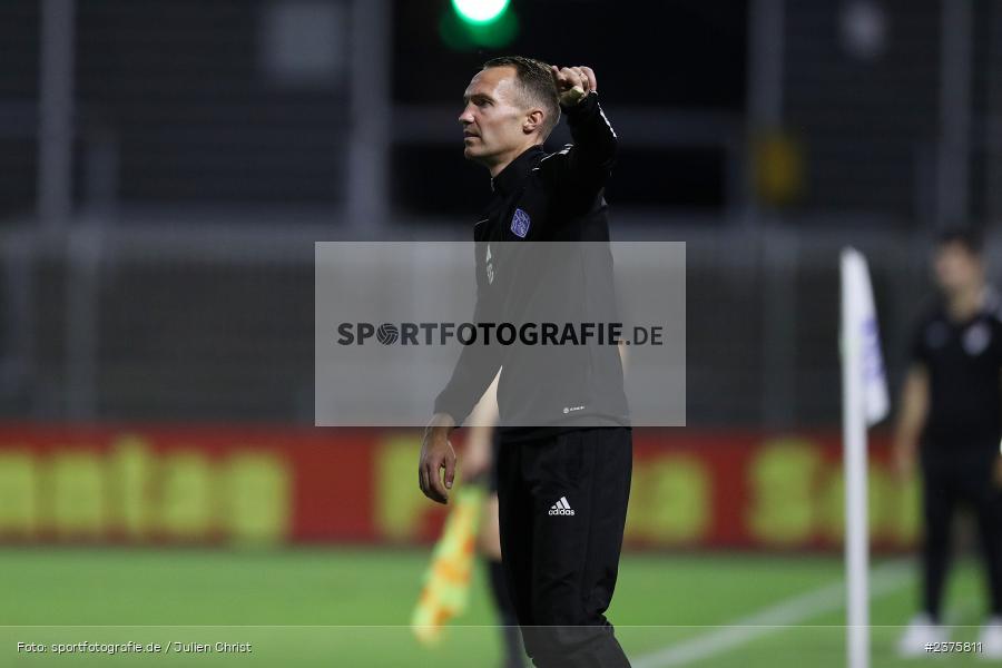 Simon Goldhammer, Stadion am Schönbusch, Aschaffenburg, 25.08.2023, sport, action, BFV, Fussball, Saison 2023/2024, 6. Spieltag, Regionalliga Bayern, TGM, SVA, Türkgücü München, SV Viktoria Aschaffenburg - Bild-ID: 2375811
