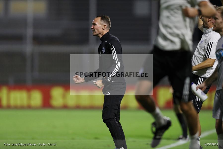 Simon Goldhammer, Stadion am Schönbusch, Aschaffenburg, 25.08.2023, sport, action, BFV, Fussball, Saison 2023/2024, 6. Spieltag, Regionalliga Bayern, TGM, SVA, Türkgücü München, SV Viktoria Aschaffenburg - Bild-ID: 2375832