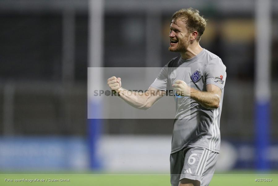 Roberto Desch, Stadion am Schönbusch, Aschaffenburg, 25.08.2023, sport, action, BFV, Fussball, Saison 2023/2024, 6. Spieltag, Regionalliga Bayern, TGM, SVA, Türkgücü München, SV Viktoria Aschaffenburg - Bild-ID: 2375839
