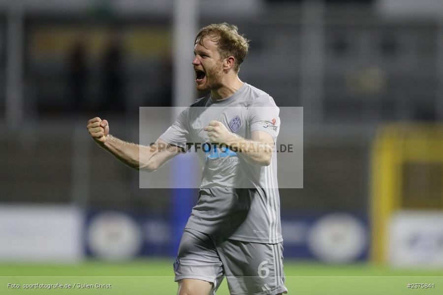 Roberto Desch, Stadion am Schönbusch, Aschaffenburg, 25.08.2023, sport, action, BFV, Fussball, Saison 2023/2024, 6. Spieltag, Regionalliga Bayern, TGM, SVA, Türkgücü München, SV Viktoria Aschaffenburg - Bild-ID: 2375841