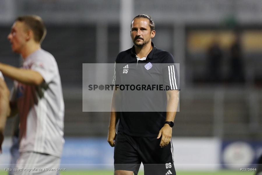 Daniel Soldevilla, Stadion am Schönbusch, Aschaffenburg, 25.08.2023, sport, action, BFV, Fussball, Saison 2023/2024, 6. Spieltag, Regionalliga Bayern, TGM, SVA, Türkgücü München, SV Viktoria Aschaffenburg - Bild-ID: 2375844