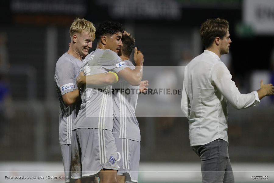 Team, Silas Tom Zehnder, Stadion am Schönbusch, Aschaffenburg, 25.08.2023, sport, action, BFV, Fussball, Saison 2023/2024, 6. Spieltag, Regionalliga Bayern, TGM, SVA, Türkgücü München, SV Viktoria Aschaffenburg - Bild-ID: 2375855