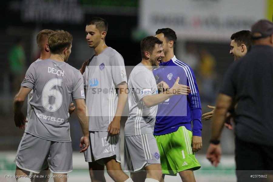 Stadion am Schönbusch, Aschaffenburg, 25.08.2023, sport, action, BFV, Fussball, Saison 2023/2024, 6. Spieltag, Regionalliga Bayern, TGM, SVA, Türkgücü München, SV Viktoria Aschaffenburg - Bild-ID: 2375862