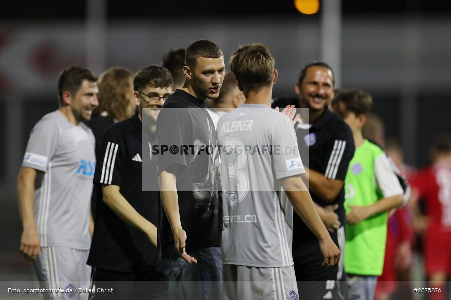 Niklas Meyer, Stadion am Schönbusch, Aschaffenburg, 25.08.2023, sport, action, BFV, Fussball, Saison 2023/2024, 6. Spieltag, Regionalliga Bayern, TGM, SVA, Türkgücü München, SV Viktoria Aschaffenburg - Bild-ID: 2375876