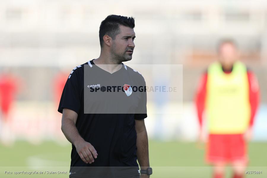 Alper Kayabunar, Stadion am Schönbusch, Aschaffenburg, 25.08.2023, sport, action, BFV, Fussball, Saison 2023/2024, 6. Spieltag, Regionalliga Bayern, TGM, SVA, Türkgücü München, SV Viktoria Aschaffenburg - Bild-ID: 2375881