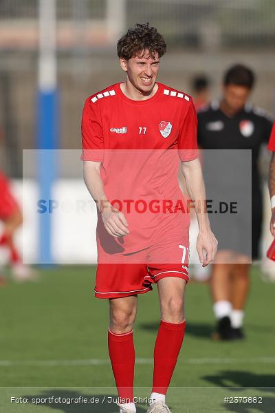 Benedict Laverty, Stadion am Schönbusch, Aschaffenburg, 25.08.2023, sport, action, BFV, Fussball, Saison 2023/2024, 6. Spieltag, Regionalliga Bayern, TGM, SVA, Türkgücü München, SV Viktoria Aschaffenburg - Bild-ID: 2375882