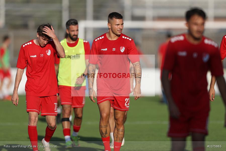 Maximilian Berwein, Stadion am Schönbusch, Aschaffenburg, 25.08.2023, sport, action, BFV, Fussball, Saison 2023/2024, 6. Spieltag, Regionalliga Bayern, TGM, SVA, Türkgücü München, SV Viktoria Aschaffenburg - Bild-ID: 2375883