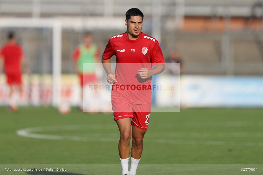 Halit Yilmaz, Stadion am Schönbusch, Aschaffenburg, 25.08.2023, sport, action, BFV, Fussball, Saison 2023/2024, 6. Spieltag, Regionalliga Bayern, TGM, SVA, Türkgücü München, SV Viktoria Aschaffenburg - Bild-ID: 2375884