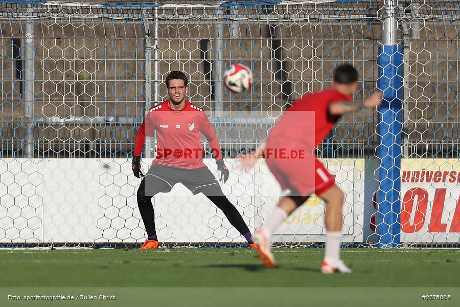 Maximilian Perez Hintermeier, Stadion am Schönbusch, Aschaffenburg, 25.08.2023, sport, action, BFV, Fussball, Saison 2023/2024, 6. Spieltag, Regionalliga Bayern, TGM, SVA, Türkgücü München, SV Viktoria Aschaffenburg - Bild-ID: 2375885