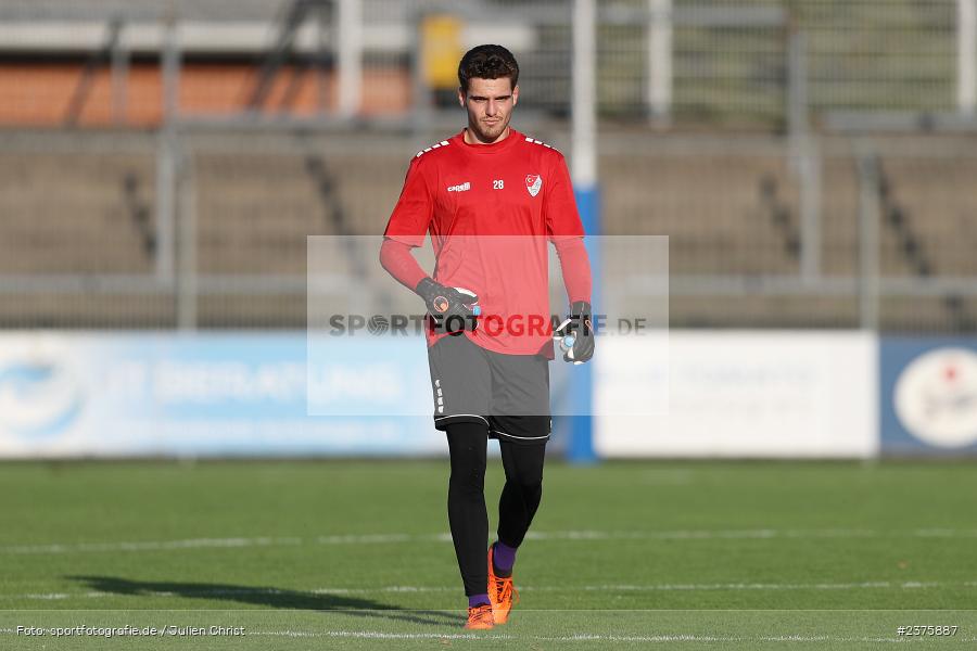Maximilian Perez Hintermeier, Stadion am Schönbusch, Aschaffenburg, 25.08.2023, sport, action, BFV, Fussball, Saison 2023/2024, 6. Spieltag, Regionalliga Bayern, TGM, SVA, Türkgücü München, SV Viktoria Aschaffenburg - Bild-ID: 2375887