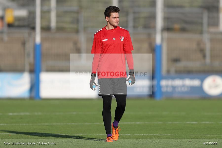Maximilian Perez Hintermeier, Stadion am Schönbusch, Aschaffenburg, 25.08.2023, sport, action, BFV, Fussball, Saison 2023/2024, 6. Spieltag, Regionalliga Bayern, TGM, SVA, Türkgücü München, SV Viktoria Aschaffenburg - Bild-ID: 2375888