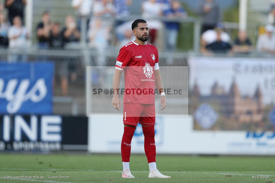 Ünal Tosun, Stadion am Schönbusch, Aschaffenburg, 25.08.2023, sport, action, BFV, Fussball, Saison 2023/2024, 6. Spieltag, Regionalliga Bayern, TGM, SVA, Türkgücü München, SV Viktoria Aschaffenburg - Bild-ID: 2375909