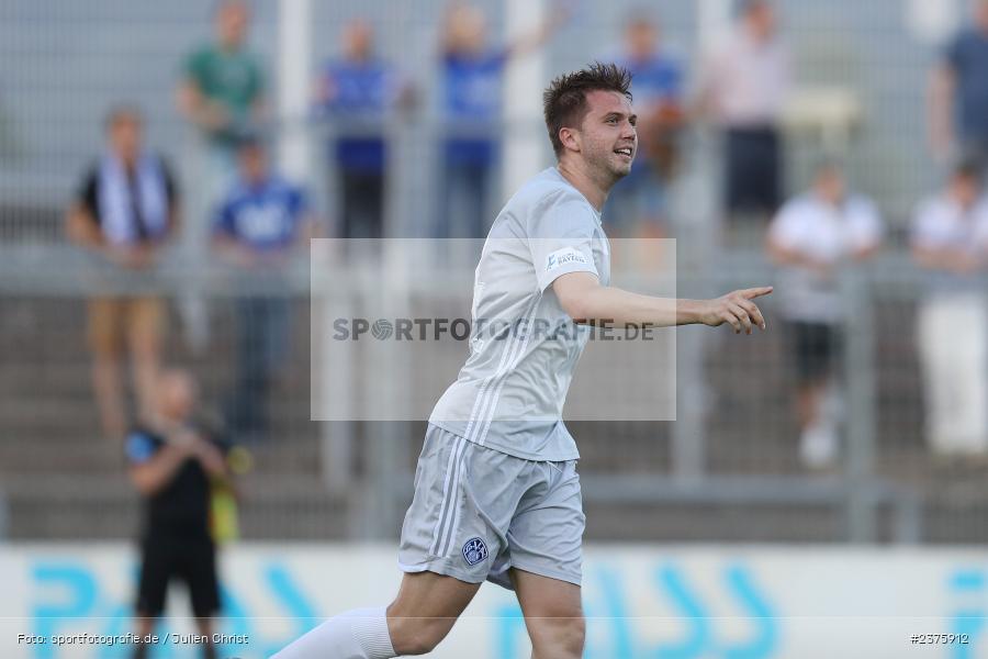 Luca Dähn, Stadion am Schönbusch, Aschaffenburg, 25.08.2023, sport, action, BFV, Fussball, Saison 2023/2024, 6. Spieltag, Regionalliga Bayern, TGM, SVA, Türkgücü München, SV Viktoria Aschaffenburg - Bild-ID: 2375912