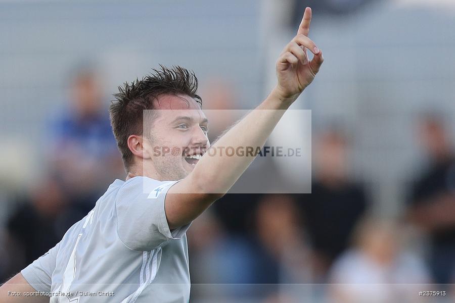 Luca Dähn, Stadion am Schönbusch, Aschaffenburg, 25.08.2023, sport, action, BFV, Fussball, Saison 2023/2024, 6. Spieltag, Regionalliga Bayern, TGM, SVA, Türkgücü München, SV Viktoria Aschaffenburg - Bild-ID: 2375913