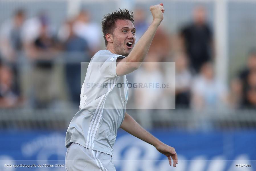 Luca Dähn, Stadion am Schönbusch, Aschaffenburg, 25.08.2023, sport, action, BFV, Fussball, Saison 2023/2024, 6. Spieltag, Regionalliga Bayern, TGM, SVA, Türkgücü München, SV Viktoria Aschaffenburg - Bild-ID: 2375914