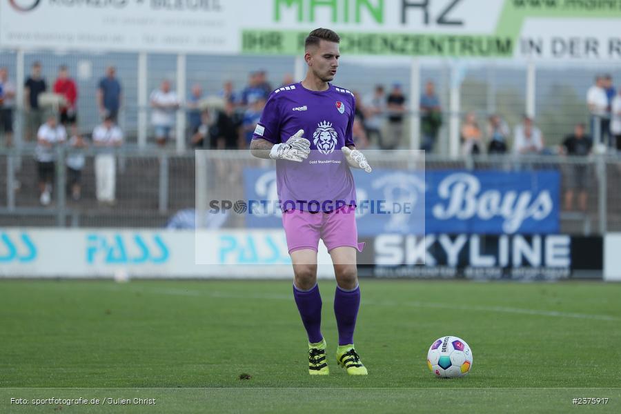 Sebastian Kolbe, Stadion am Schönbusch, Aschaffenburg, 25.08.2023, sport, action, BFV, Fussball, Saison 2023/2024, 6. Spieltag, Regionalliga Bayern, TGM, SVA, Türkgücü München, SV Viktoria Aschaffenburg - Bild-ID: 2375917
