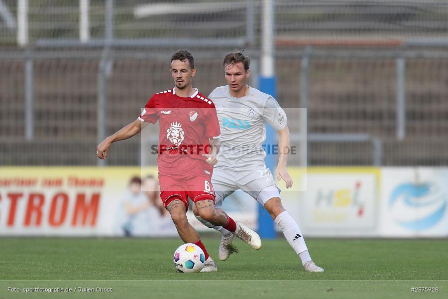 Sascha Hingerl, Stadion am Schönbusch, Aschaffenburg, 25.08.2023, sport, action, BFV, Fussball, Saison 2023/2024, 6. Spieltag, Regionalliga Bayern, TGM, SVA, Türkgücü München, SV Viktoria Aschaffenburg - Bild-ID: 2375928
