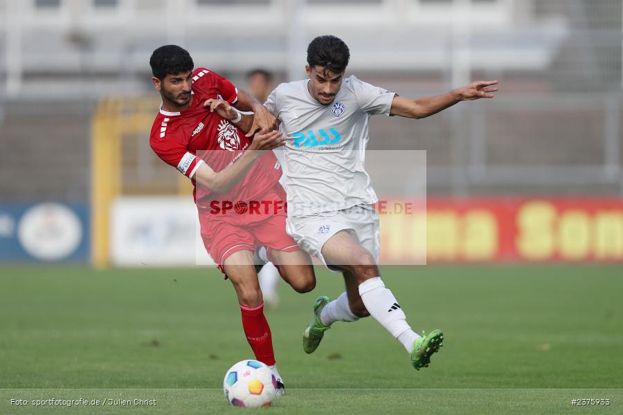 Arda Nadaroglu, Stadion am Schönbusch, Aschaffenburg, 25.08.2023, sport, action, BFV, Fussball, Saison 2023/2024, 6. Spieltag, Regionalliga Bayern, TGM, SVA, Türkgücü München, SV Viktoria Aschaffenburg - Bild-ID: 2375933