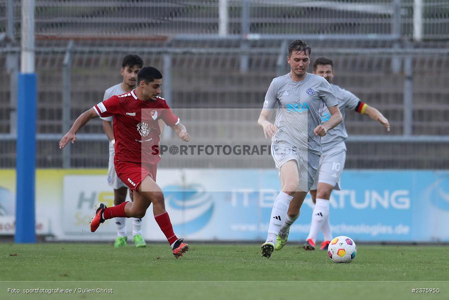 Luca Dähn, Stadion am Schönbusch, Aschaffenburg, 25.08.2023, sport, action, BFV, Fussball, Saison 2023/2024, 6. Spieltag, Regionalliga Bayern, TGM, SVA, Türkgücü München, SV Viktoria Aschaffenburg - Bild-ID: 2375950 Luca Dähn, Stadion am Schönbusch, Aschaffenburg, 25.08.2023, sport, action, BFV, Fussball, Saison 2023/2024, 6. Spieltag, Regionalliga Bayern, TGM, SVA, Türkgücü München, SV Viktoria Aschaffenburg - Bild-ID: 2375950