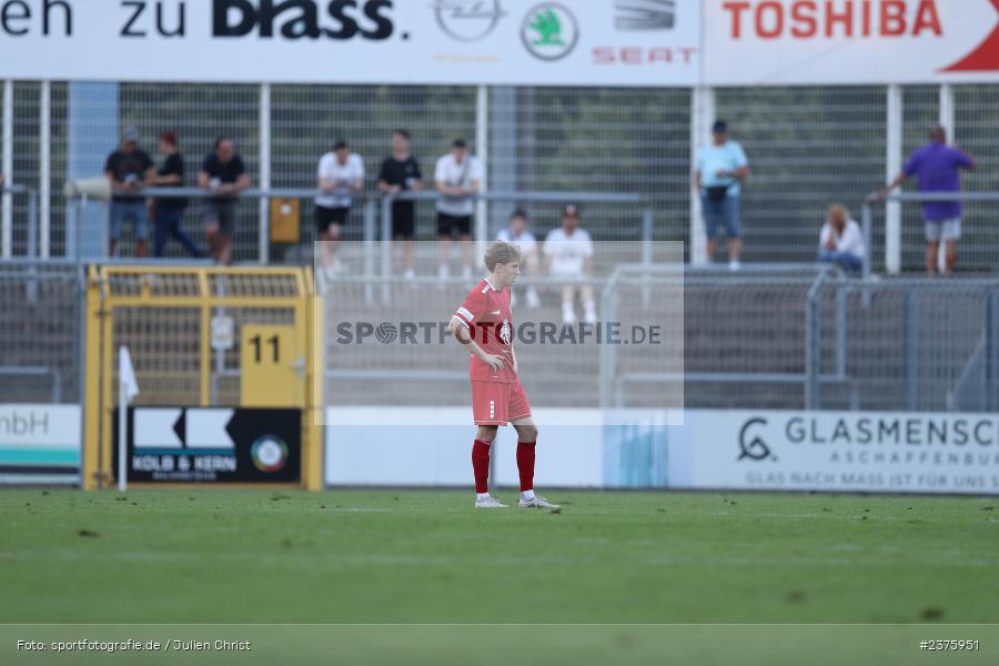 Benedict Laverty, Stadion am Schönbusch, Aschaffenburg, 25.08.2023, sport, action, BFV, Fussball, Saison 2023/2024, 6. Spieltag, Regionalliga Bayern, TGM, SVA, Türkgücü München, SV Viktoria Aschaffenburg - Bild-ID: 2375951 Benedict Laverty, Stadion am Schönbusch, Aschaffenburg, 25.08.2023, sport, action, BFV, Fussball, Saison 2023/2024, 6. Spieltag, Regionalliga Bayern, TGM, SVA, Türkgücü München, SV Viktoria Aschaffenburg - Bild-ID: 2375951