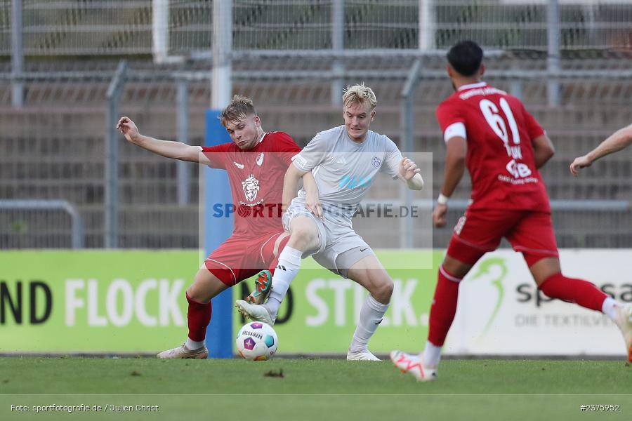 Jan-Philipp Stein, Stadion am Schönbusch, Aschaffenburg, 25.08.2023, sport, action, BFV, Fussball, Saison 2023/2024, 6. Spieltag, Regionalliga Bayern, TGM, SVA, Türkgücü München, SV Viktoria Aschaffenburg - Bild-ID: 2375952 Jan-Philipp Stein, Stadion am Schönbusch, Aschaffenburg, 25.08.2023, sport, action, BFV, Fussball, Saison 2023/2024, 6. Spieltag, Regionalliga Bayern, TGM, SVA, Türkgücü München, SV Viktoria Aschaffenburg - Bild-ID: 2375952