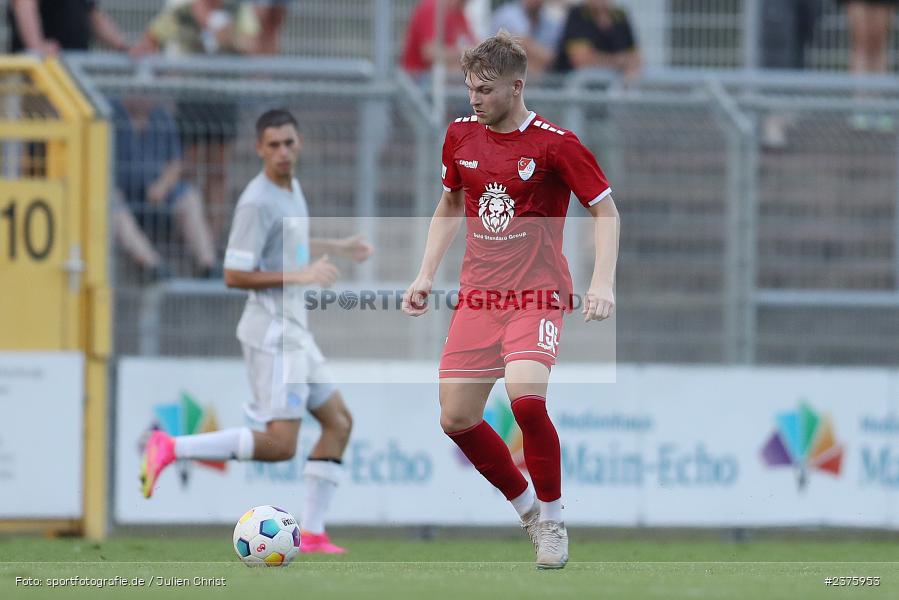 Stefan Maderer, Stadion am Schönbusch, Aschaffenburg, 25.08.2023, sport, action, BFV, Fussball, Saison 2023/2024, 6. Spieltag, Regionalliga Bayern, TGM, SVA, Türkgücü München, SV Viktoria Aschaffenburg - Bild-ID: 2375953 Stefan Maderer, Stadion am Schönbusch, Aschaffenburg, 25.08.2023, sport, action, BFV, Fussball, Saison 2023/2024, 6. Spieltag, Regionalliga Bayern, TGM, SVA, Türkgücü München, SV Viktoria Aschaffenburg - Bild-ID: 2375953