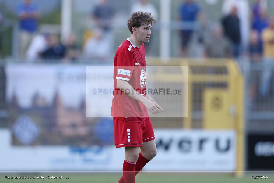 Benedict Laverty, Stadion am Schönbusch, Aschaffenburg, 25.08.2023, sport, action, BFV, Fussball, Saison 2023/2024, 6. Spieltag, Regionalliga Bayern, TGM, SVA, Türkgücü München, SV Viktoria Aschaffenburg - Bild-ID: 2375969
