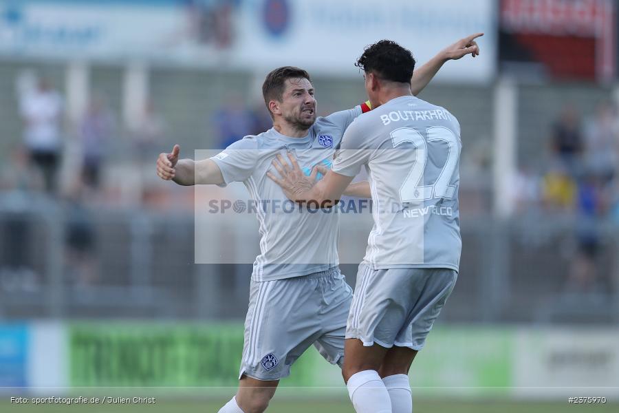 Benjamin Baier, Stadion am Schönbusch, Aschaffenburg, 25.08.2023, sport, action, BFV, Fussball, Saison 2023/2024, 6. Spieltag, Regionalliga Bayern, TGM, SVA, Türkgücü München, SV Viktoria Aschaffenburg - Bild-ID: 2375970