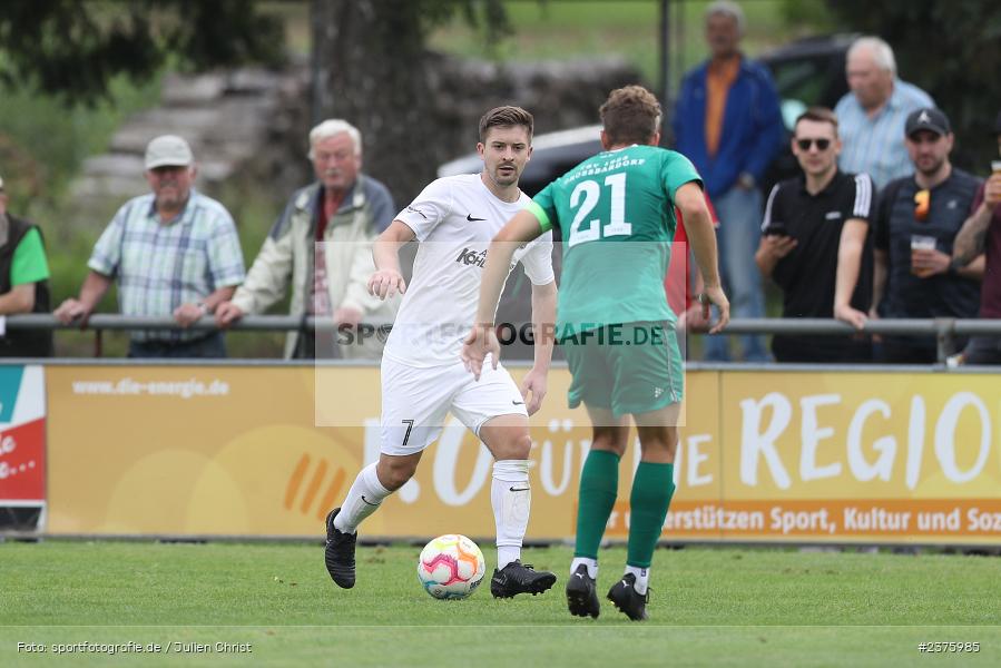 Markus Mjalov, Sportgelände, Karlburg, 26.08.2023, sport, action, BFV, Fussball, Saison 2023/2024, 8. Spieltag, Landesliga Nordwest, GRO, TSV, TSV Großbardorf, TSV Karlburg - Bild-ID: 2375985