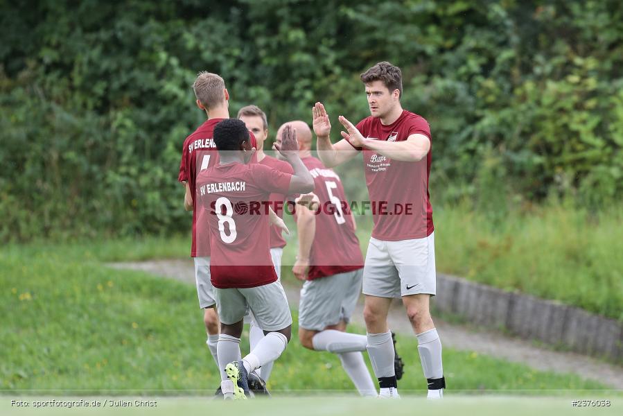 Kevin Klisch, Sportgelände, Erlenbach, 26.08.2023, sport, action, BFV, Fussball, Saison 2023/2024, 3. Spieltag, Gruppe 4, Kreisklasse Würzburg, SCS, SVE, SC Schollbrunn, SV Erlenbach - Bild-ID: 2376038