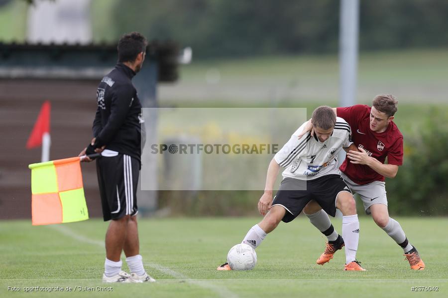Justin Falius, Sportgelände, Erlenbach, 26.08.2023, sport, action, BFV, Fussball, Saison 2023/2024, 3. Spieltag, Gruppe 4, Kreisklasse Würzburg, SCS, SVE, SC Schollbrunn, SV Erlenbach - Bild-ID: 2376042