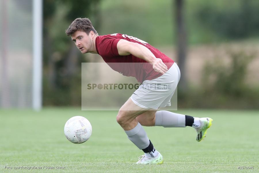 Kevin Klisch, Sportgelände, Erlenbach, 26.08.2023, sport, action, BFV, Fussball, Saison 2023/2024, 3. Spieltag, Gruppe 4, Kreisklasse Würzburg, SCS, SVE, SC Schollbrunn, SV Erlenbach - Bild-ID: 2376045