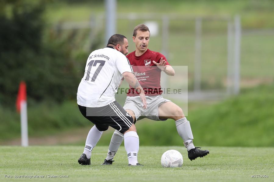 Marcel Hoh, Sportgelände, Erlenbach, 26.08.2023, sport, action, BFV, Fussball, Saison 2023/2024, 3. Spieltag, Gruppe 4, Kreisklasse Würzburg, SCS, SVE, SC Schollbrunn, SV Erlenbach - Bild-ID: 2376056