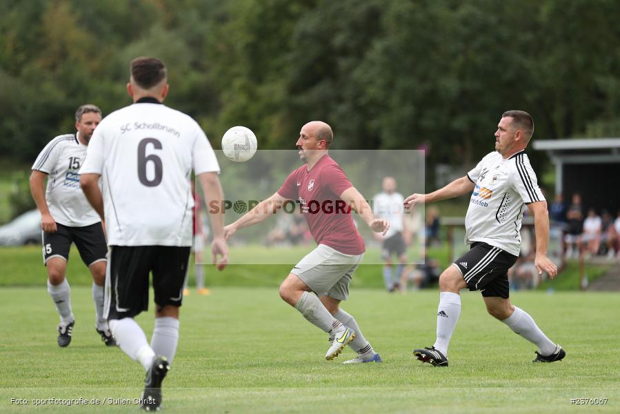 Daniel Bufe, Sportgelände, Erlenbach, 26.08.2023, sport, action, BFV, Fussball, Saison 2023/2024, 3. Spieltag, Gruppe 4, Kreisklasse Würzburg, SCS, SVE, SC Schollbrunn, SV Erlenbach - Bild-ID: 2376067