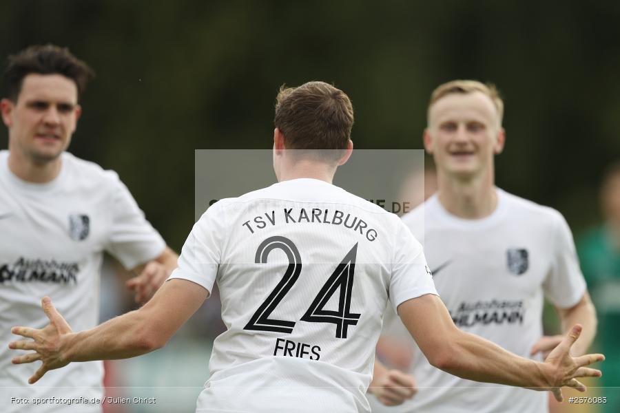 Sebastian Fries, Sportgelände, Karlburg, 26.08.2023, sport, action, BFV, Fussball, Saison 2023/2024, 8. Spieltag, Landesliga Nordwest, GRO, TSV, TSV Großbardorf, TSV Karlburg - Bild-ID: 2376083