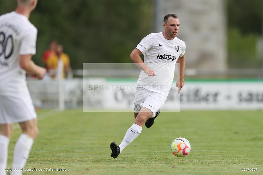 Maurice Kübert, Sportgelände, Karlburg, 26.08.2023, sport, action, BFV, Fussball, Saison 2023/2024, 8. Spieltag, Landesliga Nordwest, GRO, TSV, TSV Großbardorf, TSV Karlburg - Bild-ID: 2376089