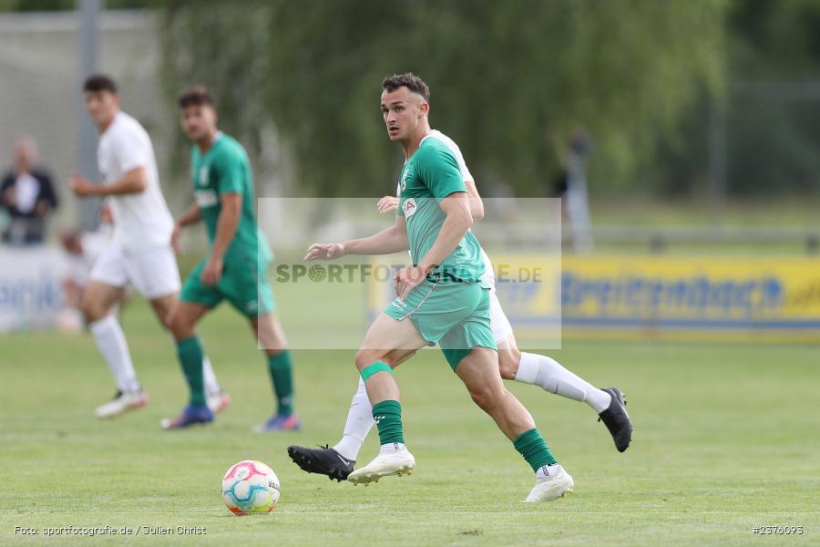 Fabio Baum, Sportgelände, Karlburg, 26.08.2023, sport, action, BFV, Fussball, Saison 2023/2024, 8. Spieltag, Landesliga Nordwest, GRO, TSV, TSV Großbardorf, TSV Karlburg - Bild-ID: 2376093