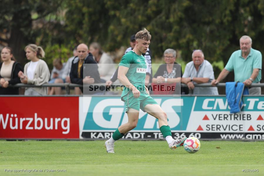 Robin Zeitler, Sportgelände, Karlburg, 26.08.2023, sport, action, BFV, Fussball, Saison 2023/2024, 8. Spieltag, Landesliga Nordwest, GRO, TSV, TSV Großbardorf, TSV Karlburg - Bild-ID: 2376095