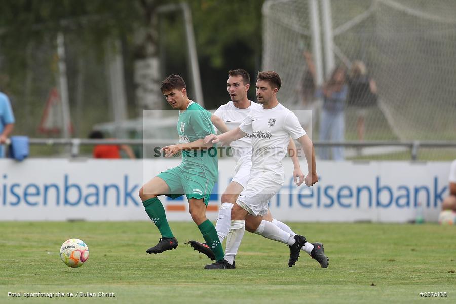 Elias Reiher, Sportgelände, Karlburg, 26.08.2023, sport, action, BFV, Fussball, Saison 2023/2024, 8. Spieltag, Landesliga Nordwest, GRO, TSV, TSV Großbardorf, TSV Karlburg - Bild-ID: 2376103
