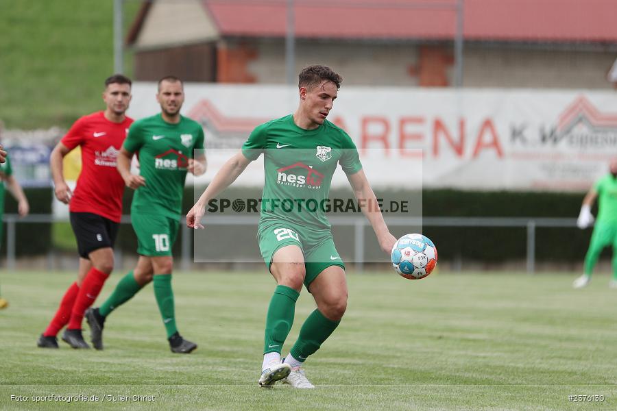 Josua Szabo, Sportgelände, Schwebenried, 27.08.2023, sport, action, BFV, Fussball, Saison 2023/2024, 8. Spieltag, Landesliga Nordwest, HAI, DJK, SV Alemannia Haibach, DJK Schwebenried/Schwemmelsbach - Bild-ID: 2376130