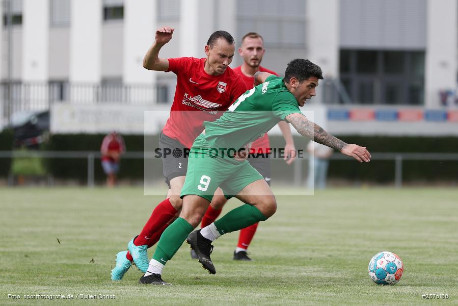 Florent Popaj, Sportgelände, Schwebenried, 27.08.2023, sport, action, BFV, Fussball, Saison 2023/2024, 8. Spieltag, Landesliga Nordwest, HAI, DJK, SV Alemannia Haibach, DJK Schwebenried/Schwemmelsbach - Bild-ID: 2376138