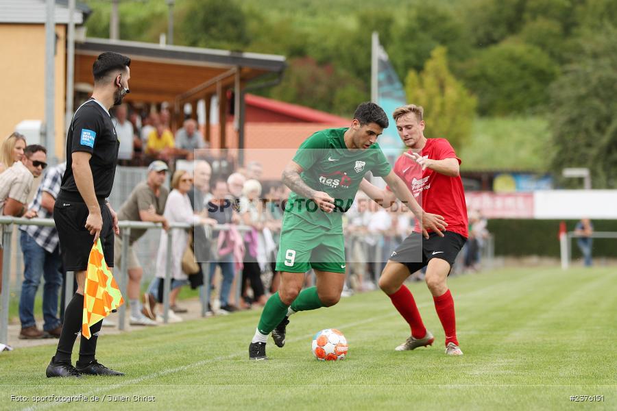 Florent Popaj, Sportgelände, Schwebenried, 27.08.2023, sport, action, BFV, Fussball, Saison 2023/2024, 8. Spieltag, Landesliga Nordwest, HAI, DJK, SV Alemannia Haibach, DJK Schwebenried/Schwemmelsbach - Bild-ID: 2376151