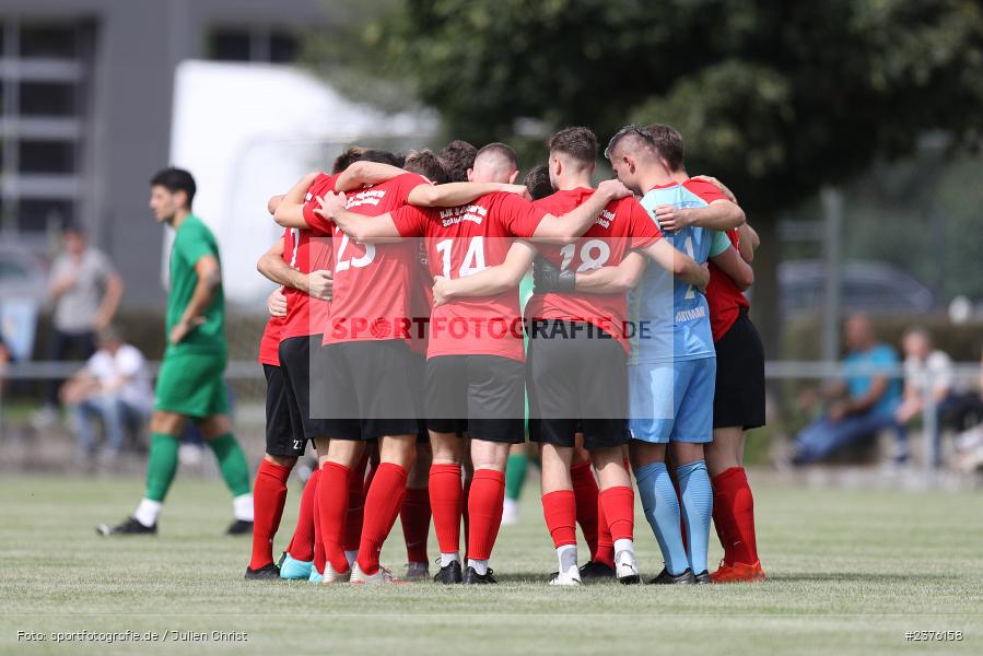 Mannschaftskreis, Sportgelände, Schwebenried, 27.08.2023, sport, action, BFV, Fussball, Saison 2023/2024, 8. Spieltag, Landesliga Nordwest, HAI, DJK, SV Alemannia Haibach, DJK Schwebenried/Schwemmelsbach - Bild-ID: 2376158