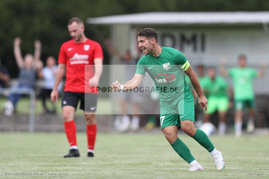 Nikolaos Koukalias, Sportgelände, Schwebenried, 27.08.2023, sport, action, BFV, Fussball, Saison 2023/2024, 8. Spieltag, Landesliga Nordwest, HAI, DJK, SV Alemannia Haibach, DJK Schwebenried/Schwemmelsbach - Bild-ID: 2376159
