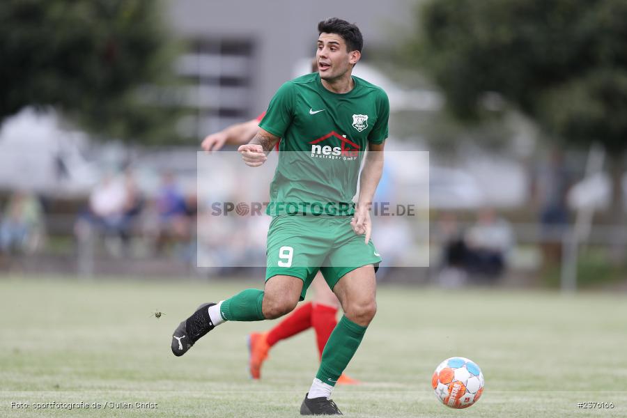Florent Popaj, Sportgelände, Schwebenried, 27.08.2023, sport, action, BFV, Fussball, Saison 2023/2024, 8. Spieltag, Landesliga Nordwest, HAI, DJK, SV Alemannia Haibach, DJK Schwebenried/Schwemmelsbach - Bild-ID: 2376166