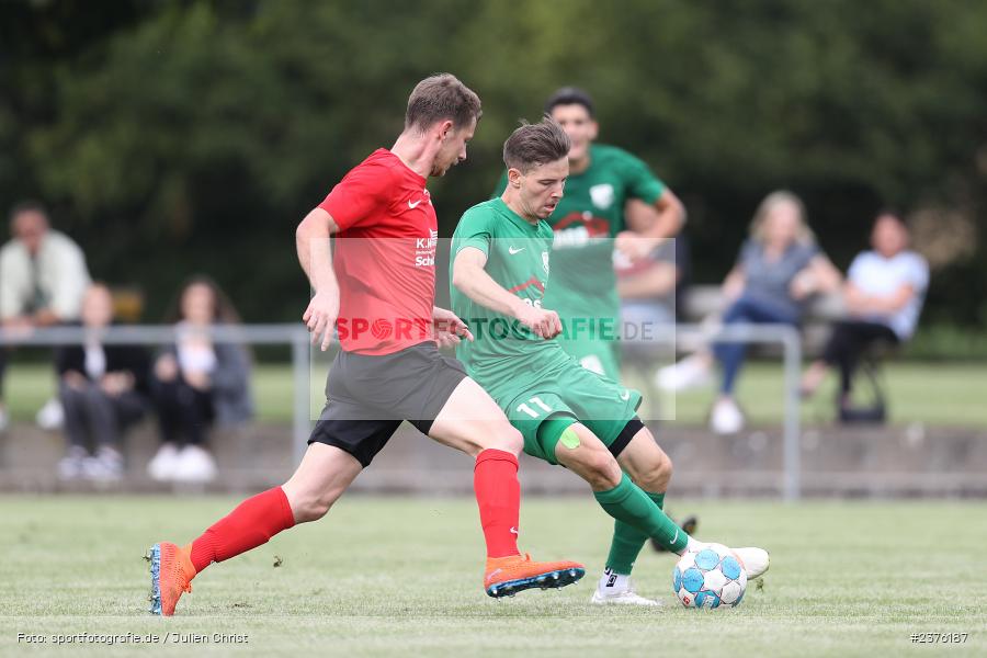 Luca Gelzleichter, Sportgelände, Schwebenried, 27.08.2023, sport, action, BFV, Fussball, Saison 2023/2024, 8. Spieltag, Landesliga Nordwest, HAI, DJK, SV Alemannia Haibach, DJK Schwebenried/Schwemmelsbach - Bild-ID: 2376187