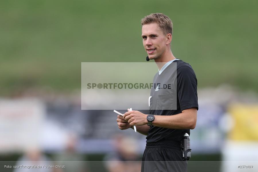 Hannes Hemrich, Sportgelände, Schwebenried, 27.08.2023, sport, action, BFV, Fussball, Saison 2023/2024, 8. Spieltag, Landesliga Nordwest, HAI, DJK, SV Alemannia Haibach, DJK Schwebenried/Schwemmelsbach - Bild-ID: 2376189