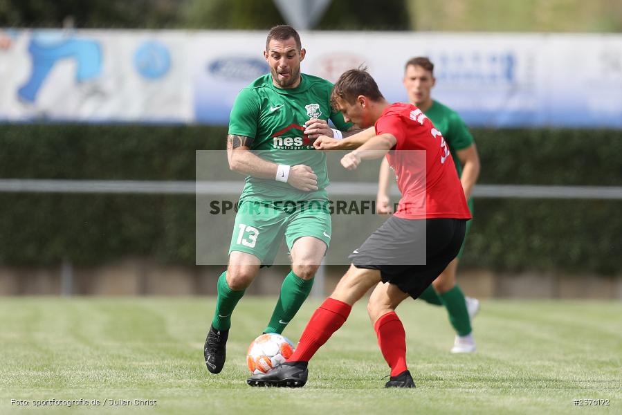 Lucas Schneider, Sportgelände, Schwebenried, 27.08.2023, sport, action, BFV, Fussball, Saison 2023/2024, 8. Spieltag, Landesliga Nordwest, HAI, DJK, SV Alemannia Haibach, DJK Schwebenried/Schwemmelsbach - Bild-ID: 2376192